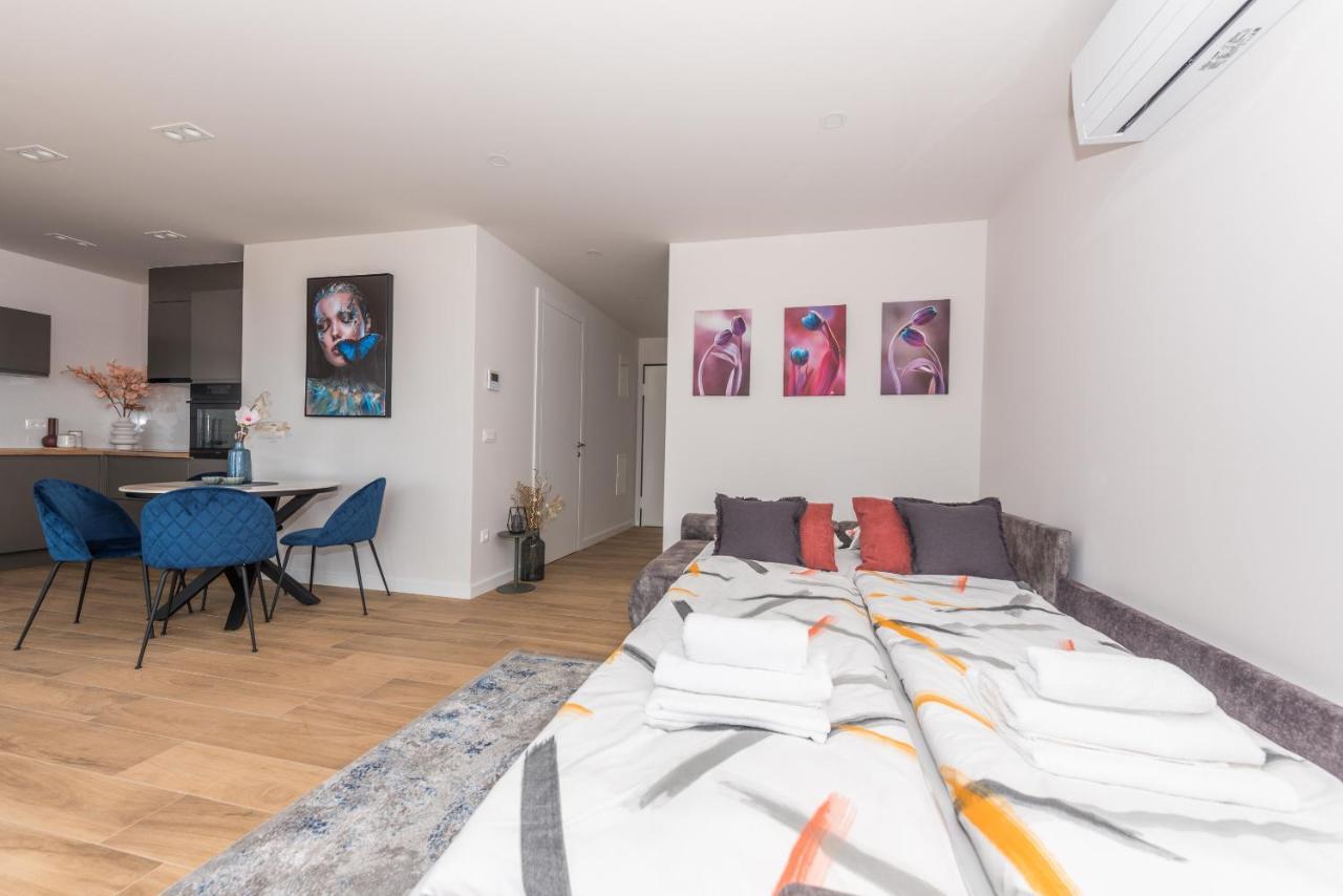 Luxury Adria Sea & City View Apartment Makarska Zewnętrze zdjęcie