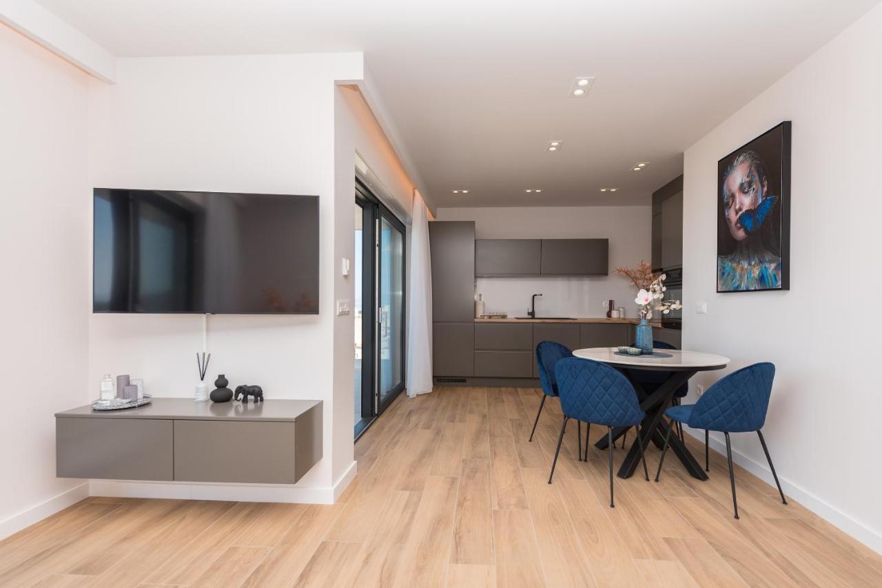 Luxury Adria Sea & City View Apartment Makarska Zewnętrze zdjęcie